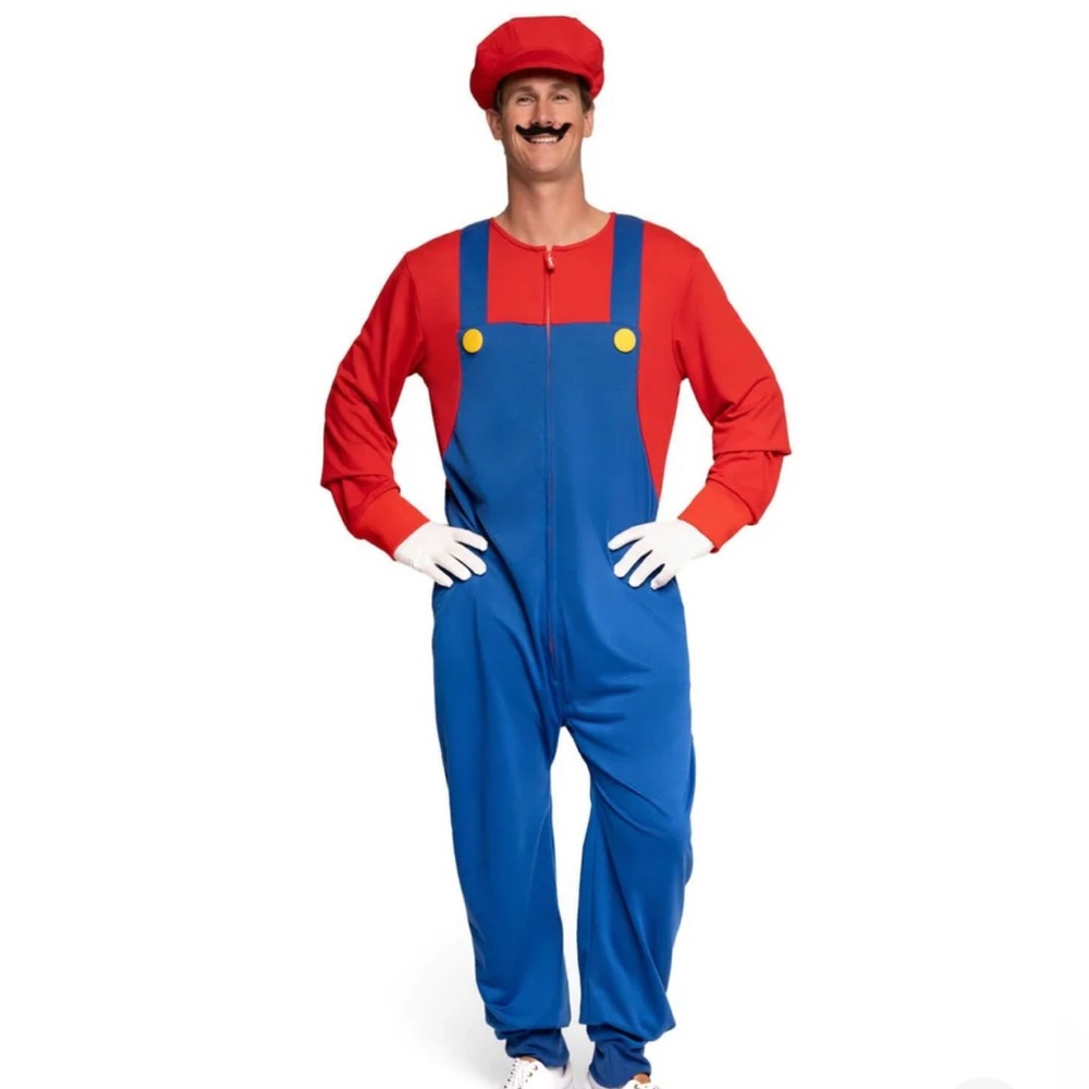 Tipsy Elves Super Plumber Costume- size XL